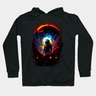 Space Exploration, Cosmos Atmosphere. Hoodie